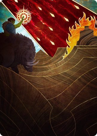 Stone Rain Art Card [Strixhaven: School of Mages Art Series] | Game Haven TX