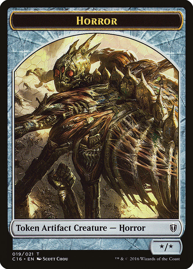 Horror [Commander 2016 Tokens] | Game Haven TX