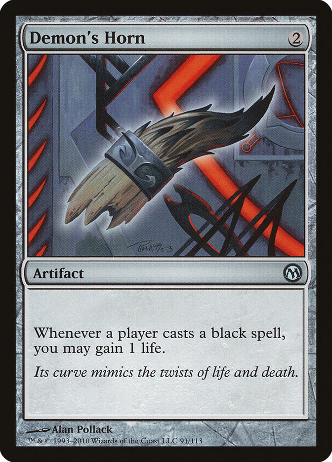 Demon's Horn [Duels of the Planeswalkers] | Game Haven TX