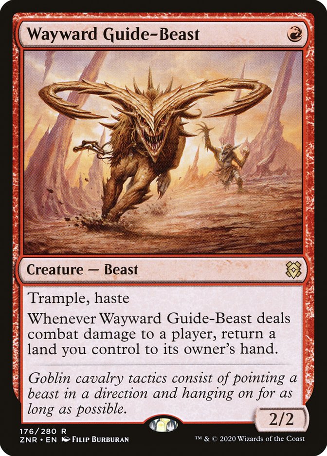 Wayward Guide-Beast [Zendikar Rising] | Game Haven TX