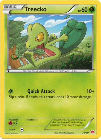 Treecko (24/30) [XY: Trainer Kit 2 - Latias] | Game Haven TX