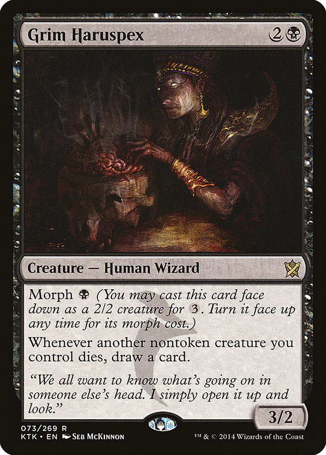 Grim Haruspex [Khans of Tarkir] | Game Haven TX
