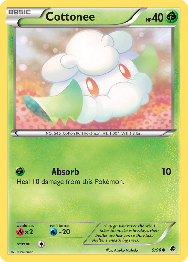 Cottonee (9/98) [Black & White: Emerging Powers] | Game Haven TX
