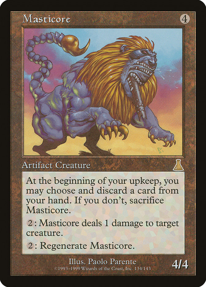 Masticore [Urza's Destiny] | Game Haven TX