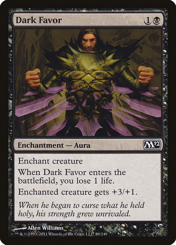 Dark Favor [Magic 2012] | Game Haven TX