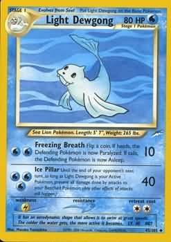 Light Dewgong (45/105) [Neo Destiny Unlimited] | Game Haven TX