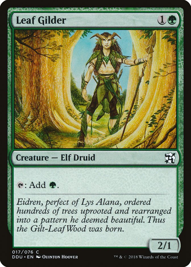 Leaf Gilder [Duel Decks: Elves vs. Inventors] | Game Haven TX
