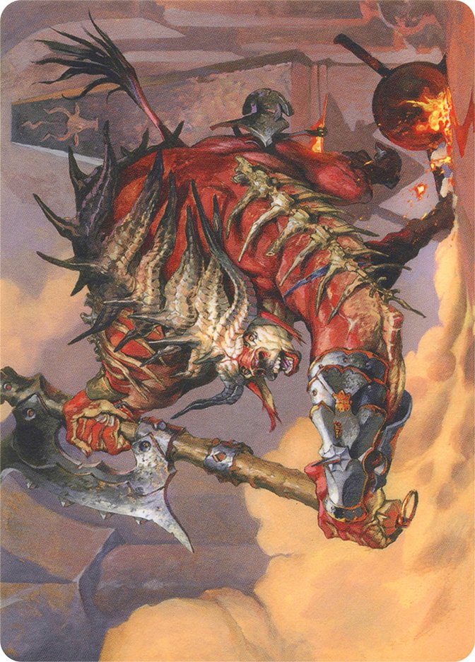Spinehorn Minotaur (Art Series) [Art Series: Modern Horizons] | Game Haven TX
