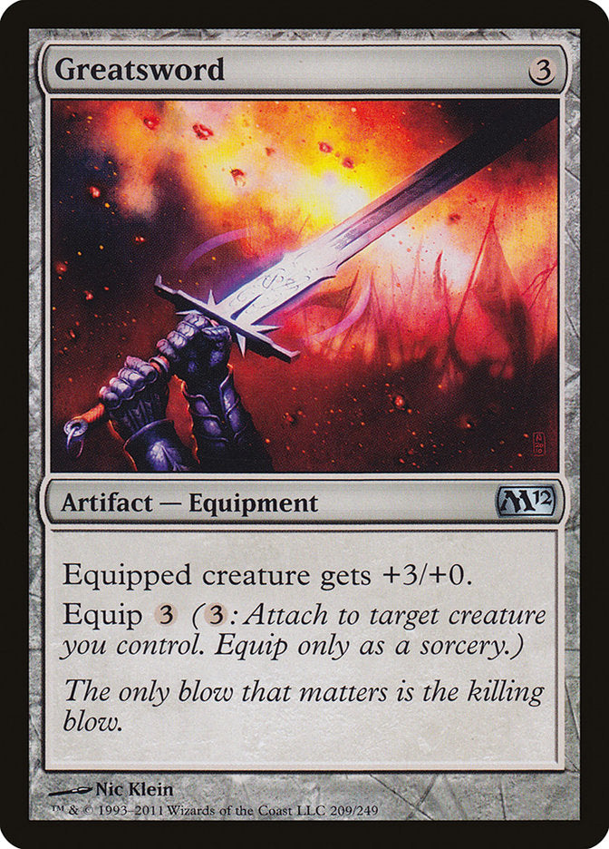 Greatsword [Magic 2012] | Game Haven TX