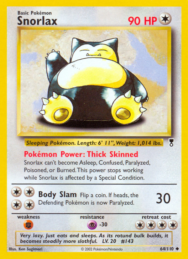 Snorlax (64/110) [Legendary Collection] | Game Haven TX