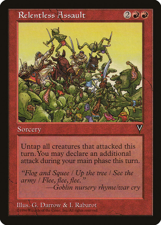 Relentless Assault [Visions] | Game Haven TX