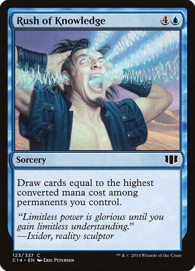Rush of Knowledge [Commander 2014] | Game Haven TX