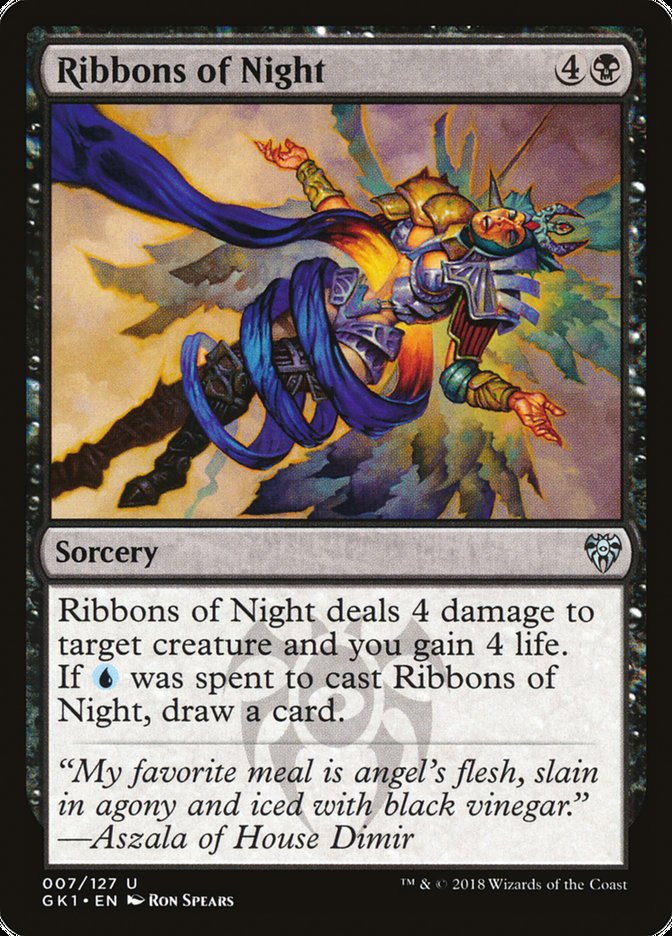 Ribbons of Night [GRN Guild Kit] | Game Haven TX
