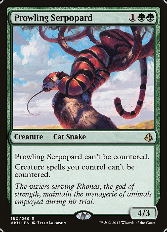 Prowling Serpopard [Amonkhet] | Game Haven TX