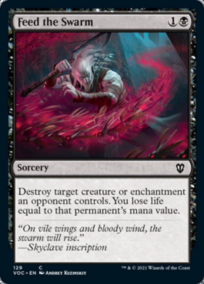 Feed the Swarm [Innistrad: Crimson Vow Commander] | Game Haven TX