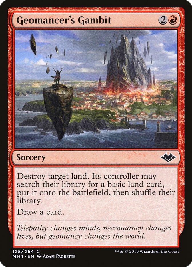 Geomancer's Gambit [Modern Horizons] | Game Haven TX