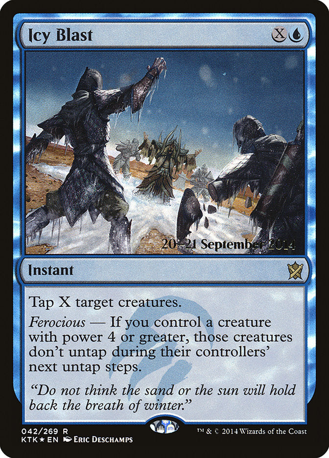 Icy Blast [Khans of Tarkir Promos] | Game Haven TX