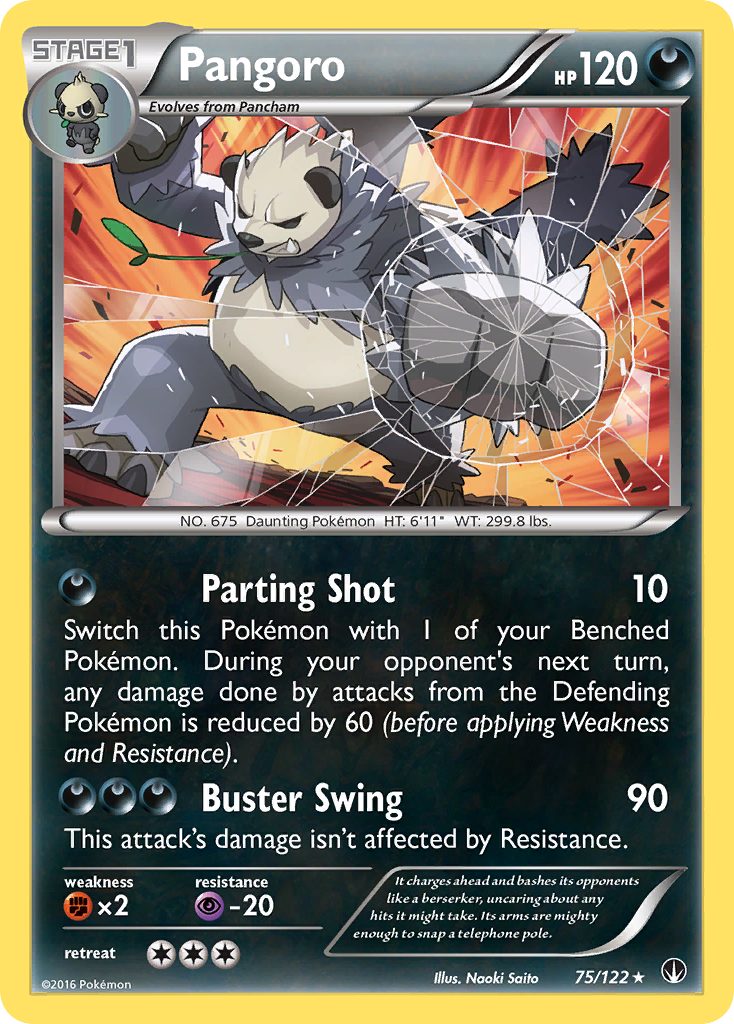 Pangoro (75/122) [XY: BREAKpoint] | Game Haven TX