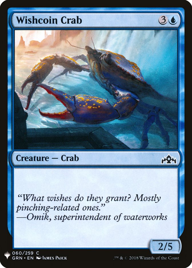 Wishcoin Crab [Mystery Booster] | Game Haven TX
