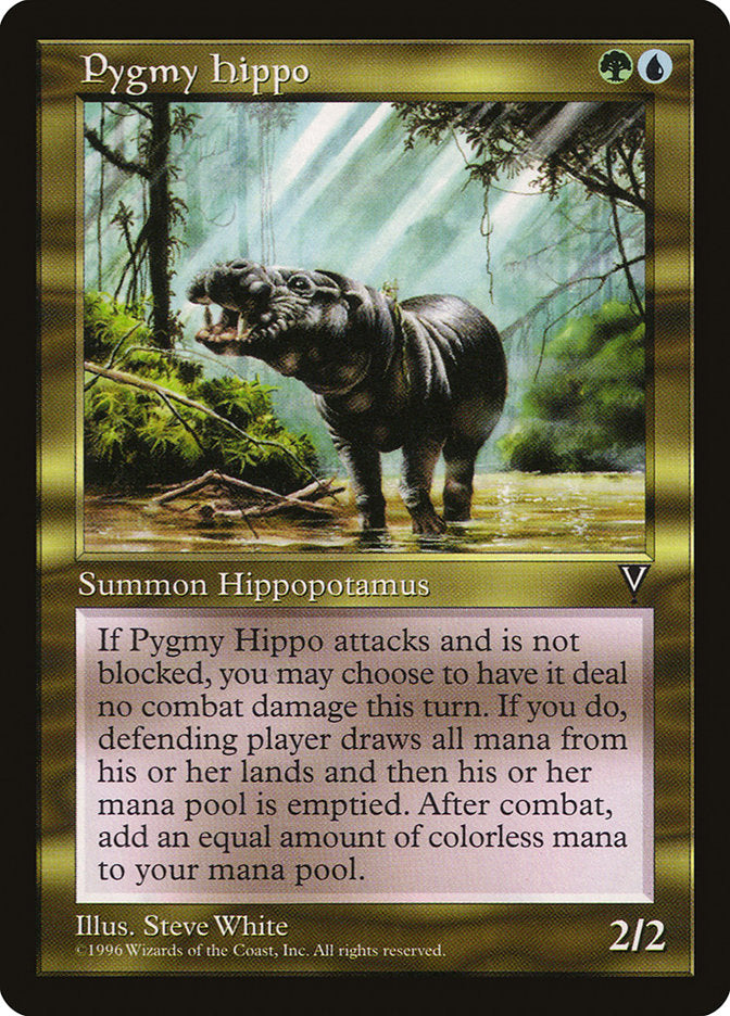 Pygmy Hippo [Visions] | Game Haven TX