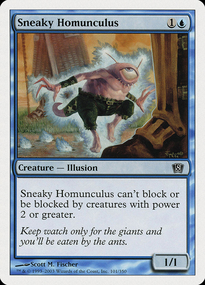 Sneaky Homunculus [Eighth Edition] | Game Haven TX