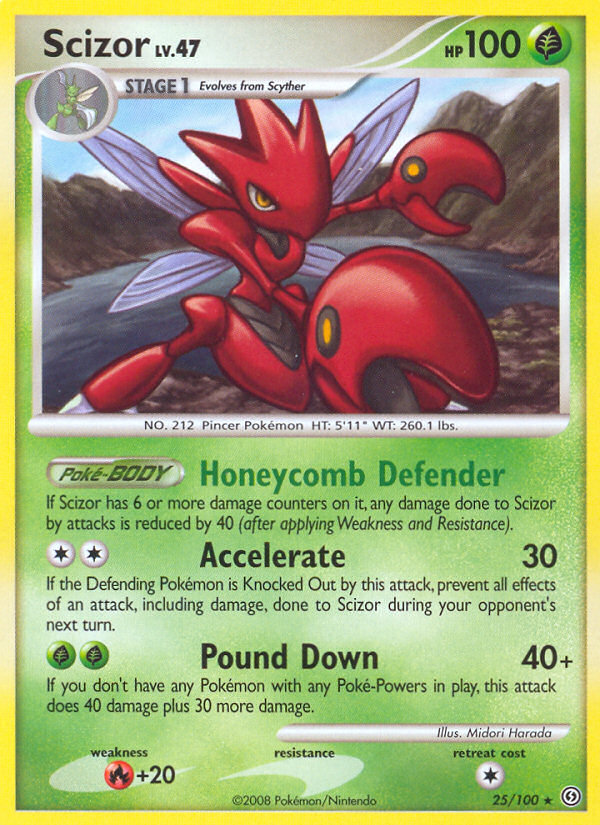 Scizor (25/100) [Diamond & Pearl: Stormfront] | Game Haven TX