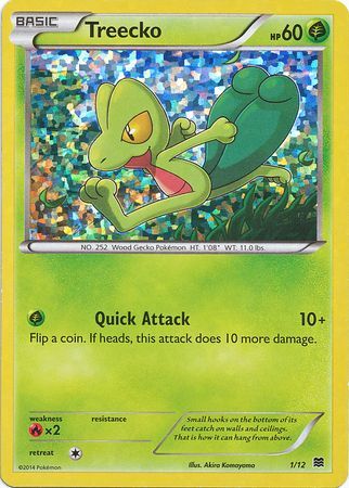Treecko (1/12) [McDonald's Promos: 2015 Collection] | Game Haven TX