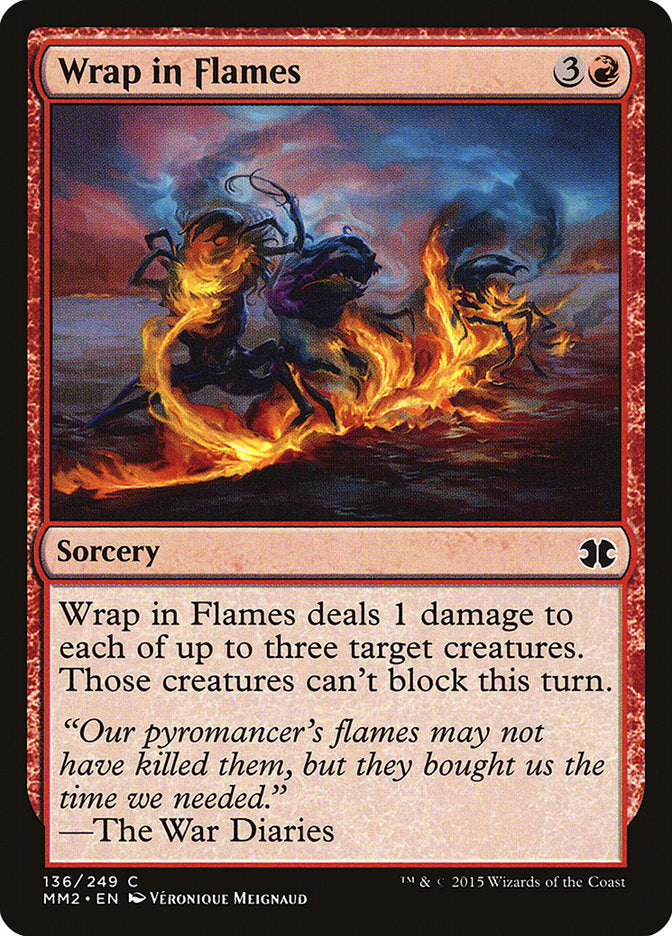 Wrap in Flames [Modern Masters 2015] | Game Haven TX