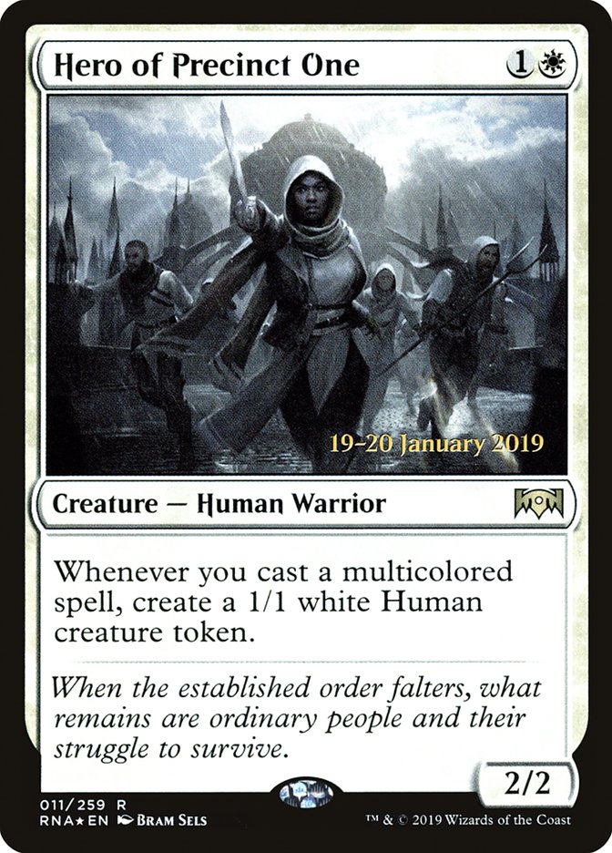 Hero of Precinct One [Ravnica Allegiance Promos] | Game Haven TX