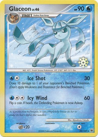 Glaceon (20/100) [Countdown Calendar Promos] | Game Haven TX