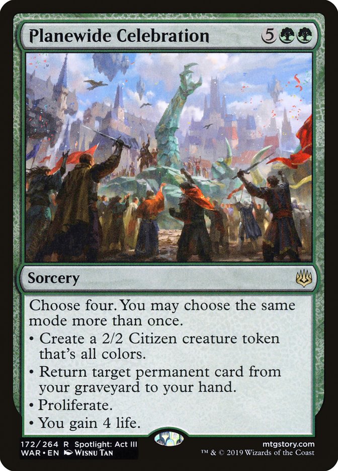 Planewide Celebration [War of the Spark] | Game Haven TX