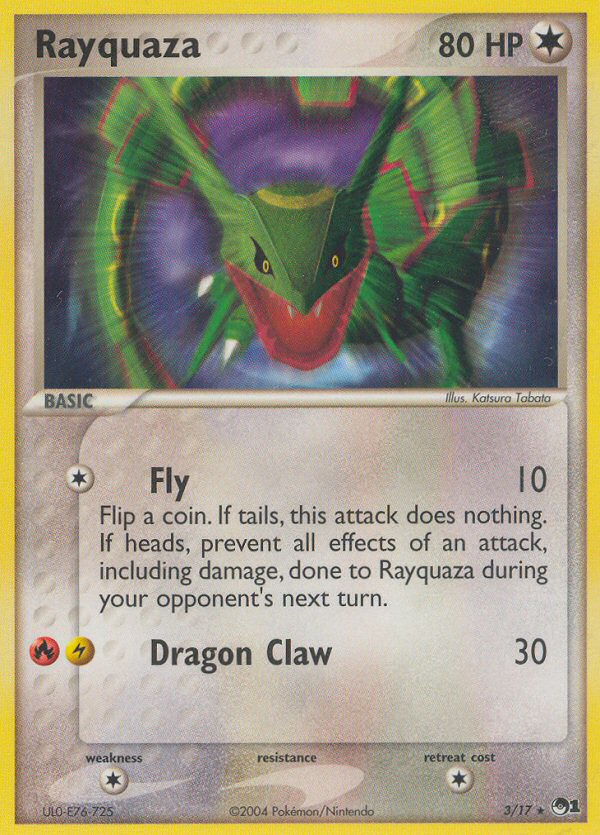 Rayquaza (3/17) [POP Series 1] | Game Haven TX