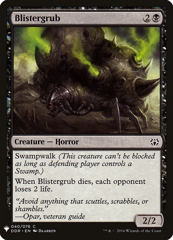 Blistergrub [Mystery Booster] | Game Haven TX