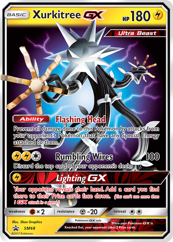 Xurkitree GX (SM68) [Sun & Moon: Black Star Promos] | Game Haven TX