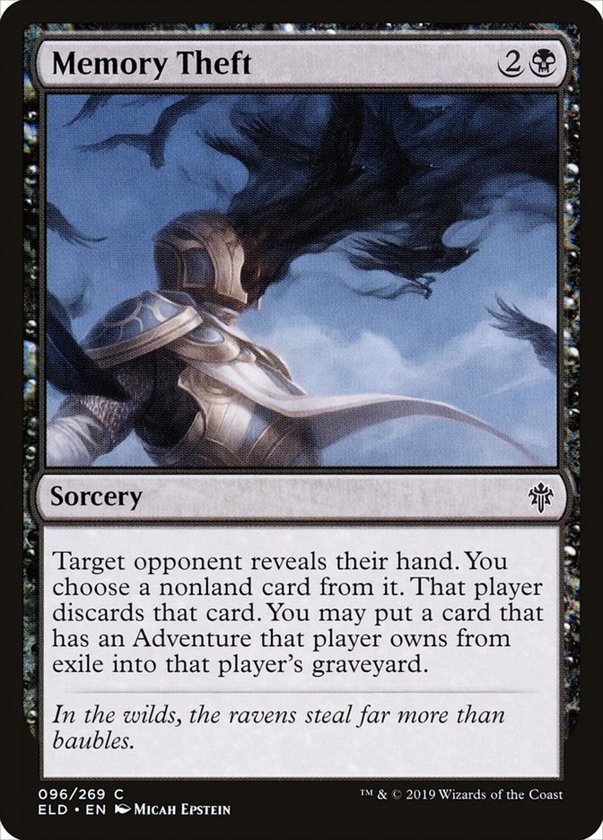 Memory Theft [Throne of Eldraine] | Game Haven TX