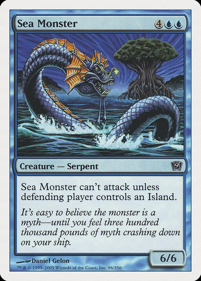 Sea Monster [Ninth Edition] | Game Haven TX