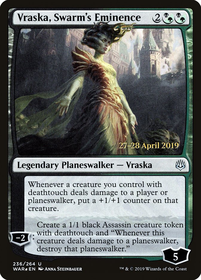 Vraska, Swarm's Eminence [War of the Spark Promos] | Game Haven TX