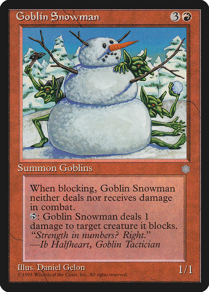 Goblin Snowman [Ice Age] | Game Haven TX