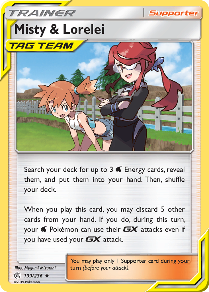 Misty & Lorelei (199/236) [Sun & Moon: Cosmic Eclipse] | Game Haven TX