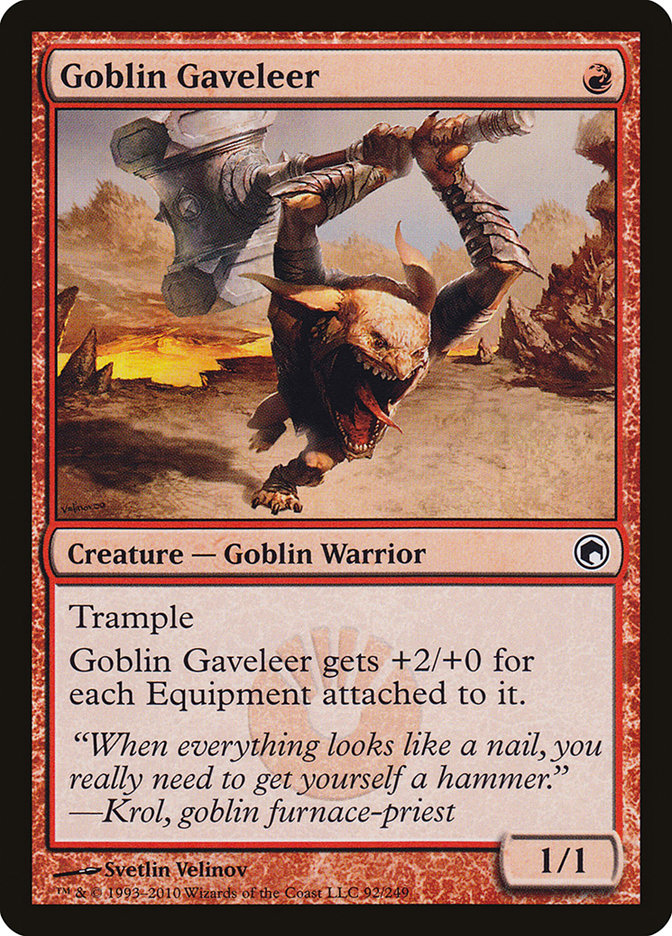 Goblin Gaveleer [Scars of Mirrodin] | Game Haven TX