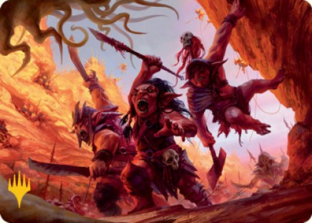Goblin Art Card (Gold-Stamped Signature) [Dungeons & Dragons: Adventures in the Forgotten Realms Art Series] | Game Haven TX