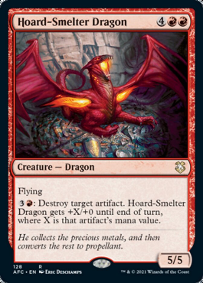 Hoard-Smelter Dragon [Dungeons & Dragons: Adventures in the Forgotten Realms Commander] | Game Haven TX
