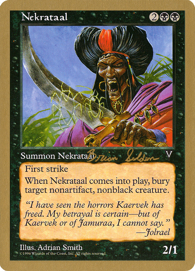 Nekrataal (Brian Selden) [World Championship Decks 1998] | Game Haven TX