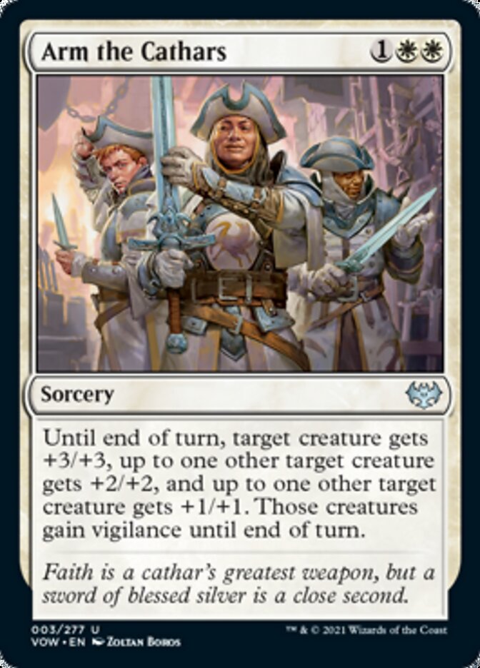 Arm the Cathars [Innistrad: Crimson Vow] | Game Haven TX