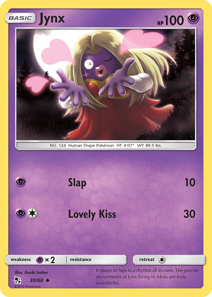 Jynx (30/68) [Sun & Moon: Hidden Fates] | Game Haven TX