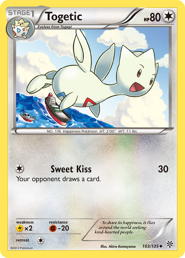 Togetic (103/135) [Black & White: Plasma Storm] | Game Haven TX