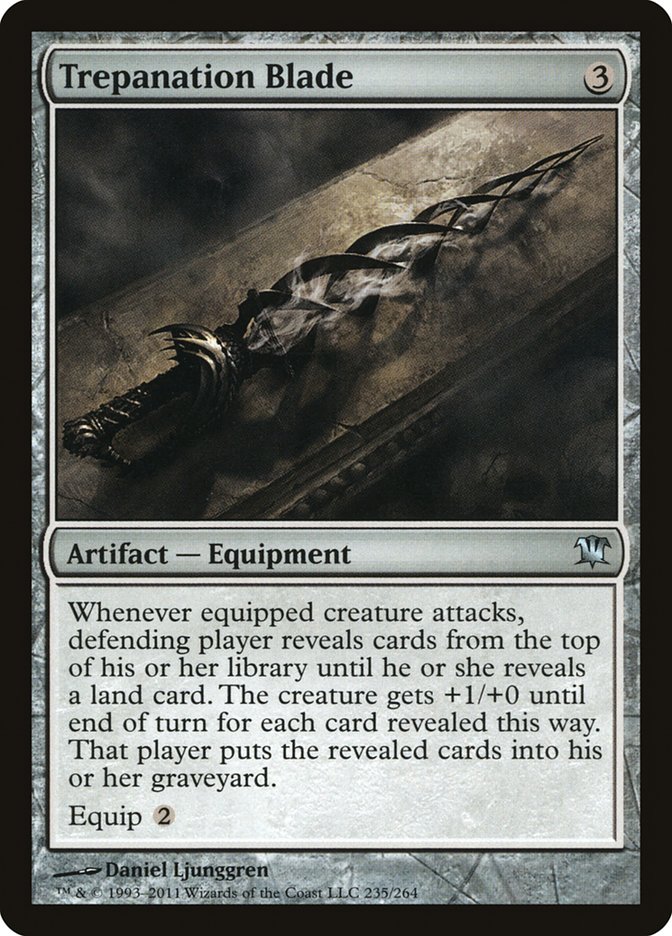 Trepanation Blade [Innistrad] | Game Haven TX