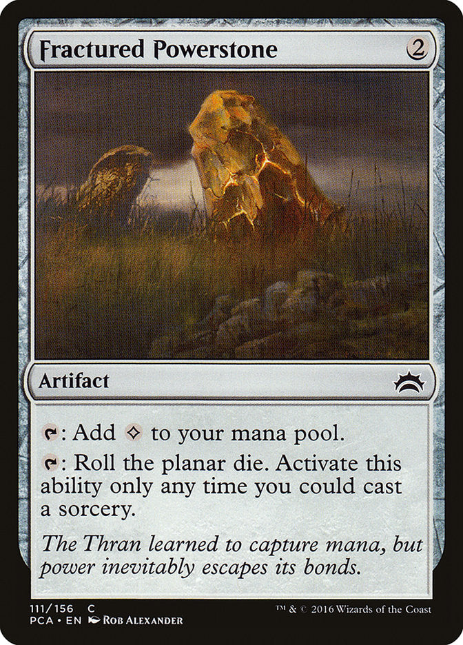 Fractured Powerstone [Planechase Anthology] | Game Haven TX
