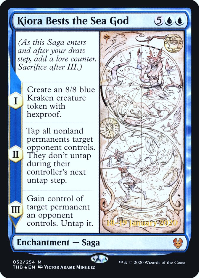 Kiora Bests the Sea God [Theros Beyond Death Promos] | Game Haven TX