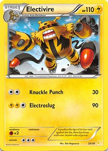 Electivire (25/30) [XY: Trainer Kit 3 - Pikachu Libre] | Game Haven TX